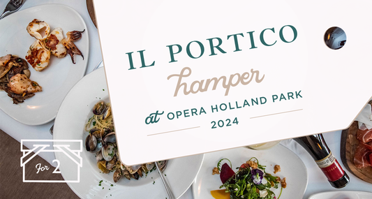 Il Portico picnic hamper for 2 people